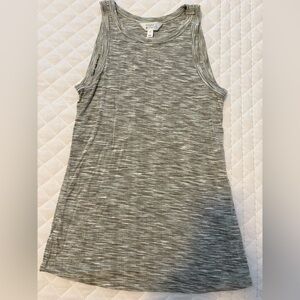 Market & Spruce Gray Sleeveless Tank Top